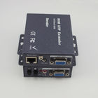 फाइबर ऑप्टिक एक्सटेंडर 300 मीटर VGA KVM एक्सटेंडर CAT5E फॉर 1080P EDID सपोर्ट USB वायरलेस माउस